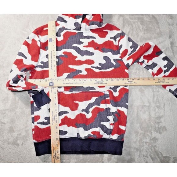 Tommy Hilfiger Little Boys All Over Print Pullover Hoodie 16/18 - Picture 5 of 5